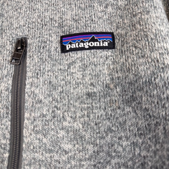 NEW Patagonia Better Sweater Men's XL Gray Fleece Gorpcore Full Zip Logo Rutgers - Picture 8 of 16